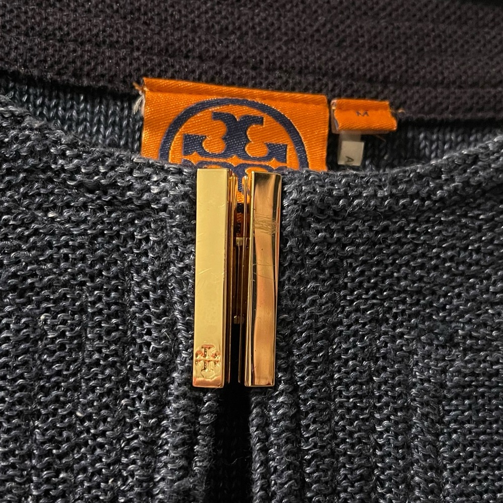 Tori Burch Blue Sweater - Picture 5 of 7